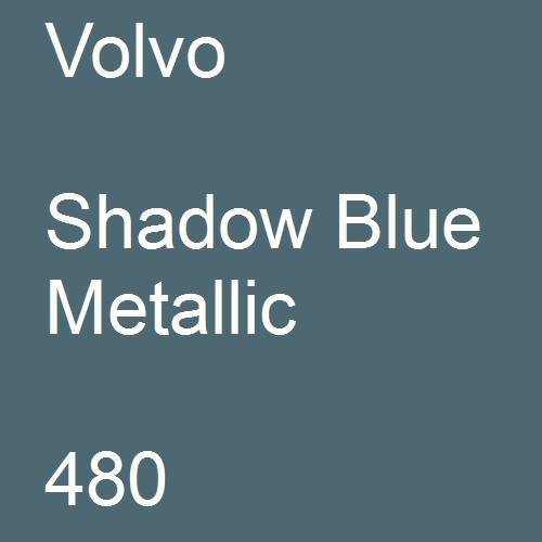 Volvo, Shadow Blue Metallic, 480.